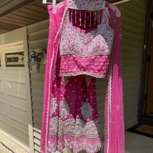 Gorgeous Lehenga with 2 Dupattas